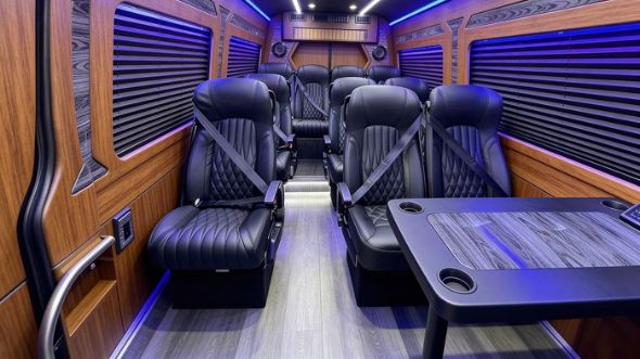 18 passenger sprinter van interior fremont