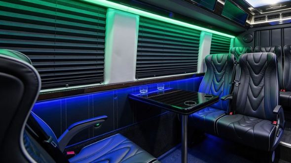 18 passenger sprinter van interior richmond