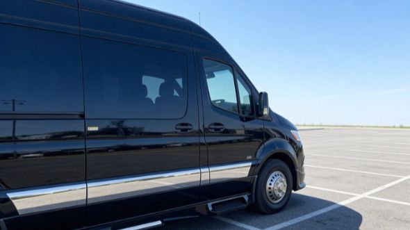 fremont wedding sprinter van rental