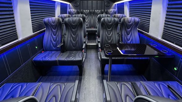 san mateo 20 passenger sprinter van interior