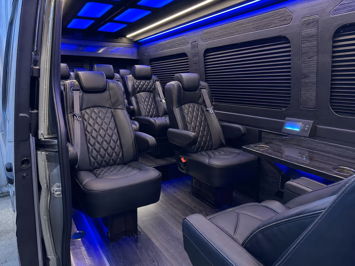 san mateo 10 passenger sprinter van interior