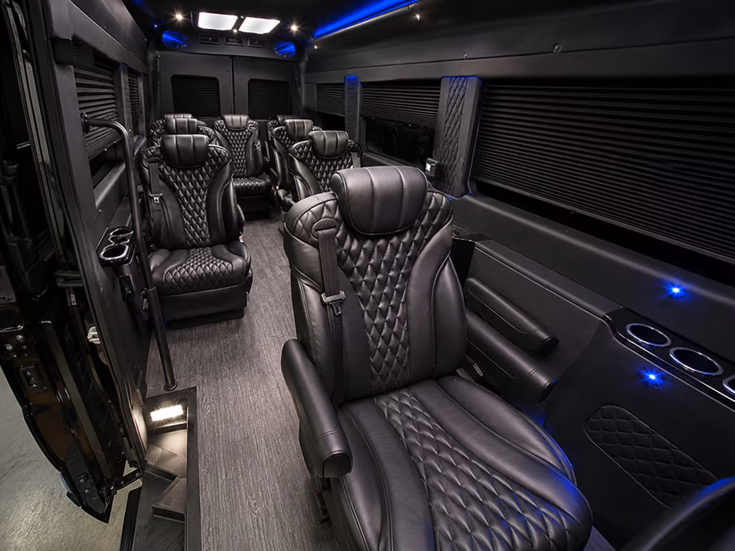 san mateo 18 passenger sprinter van interior