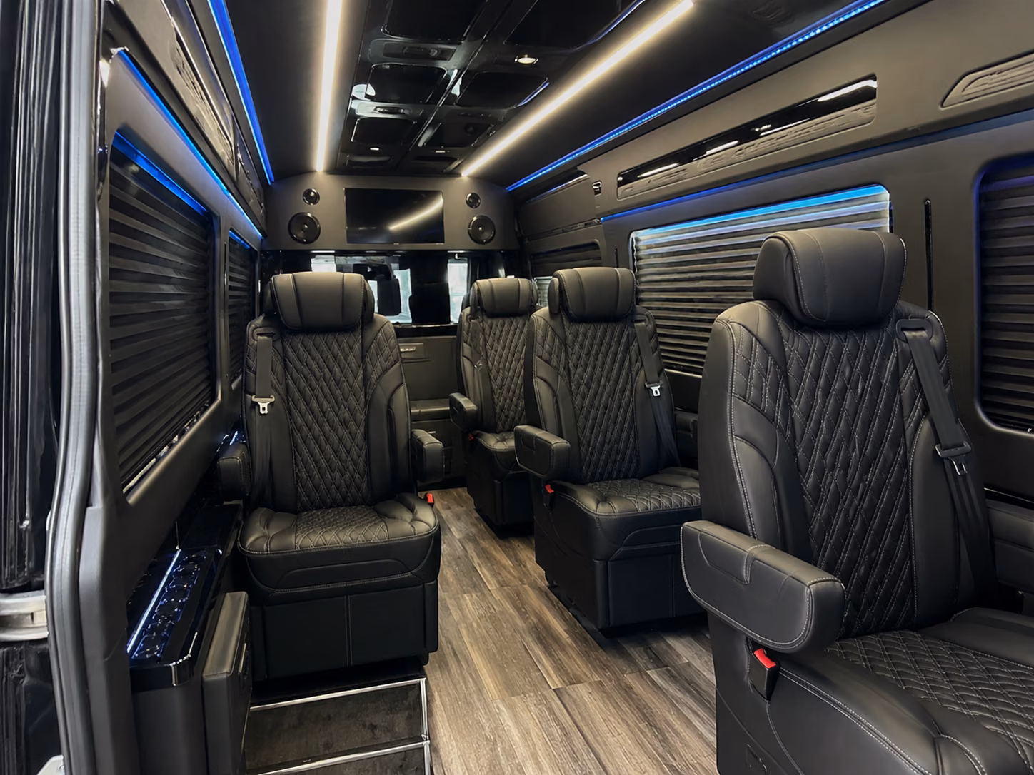 san mateo 20 passenger sprinter van inside