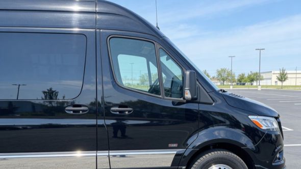 sunnyvale wedding sprinter van rental